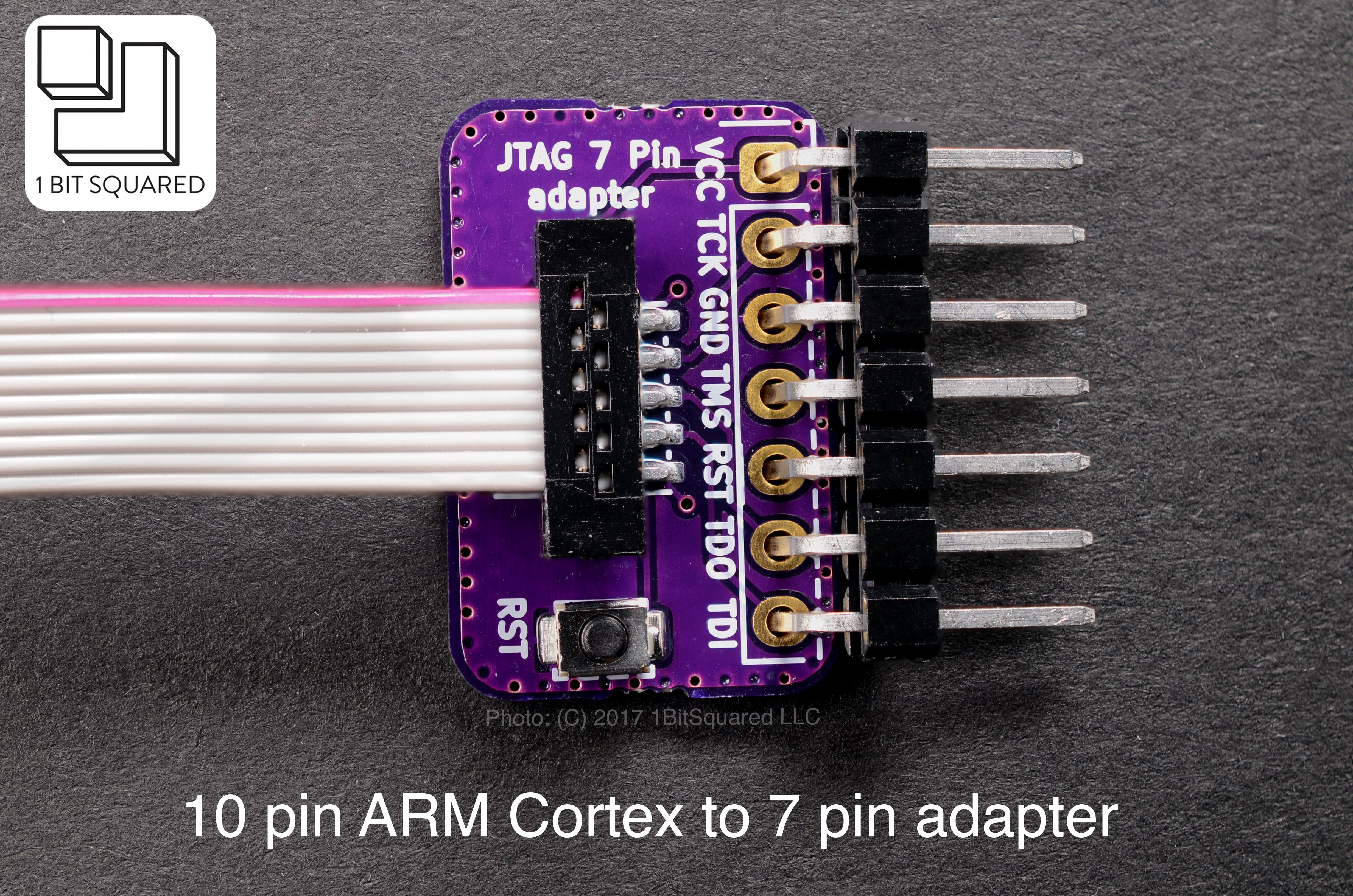 Cortex Jtag Header 1BitSquared - JTAG/SWD 0.1in Breakout Adapter Board Kit