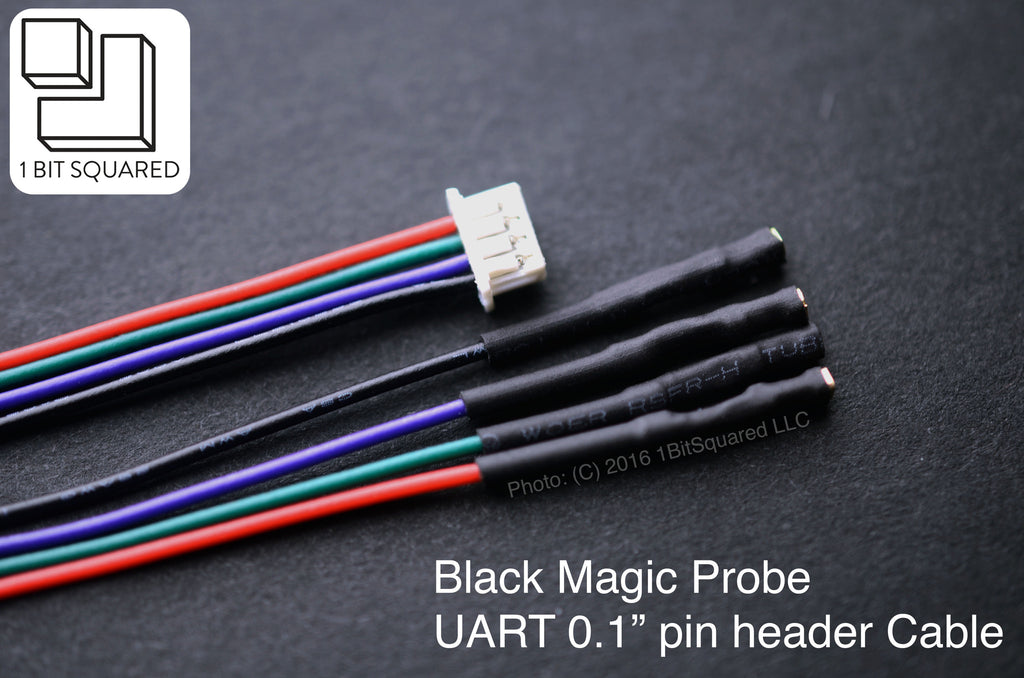 Serial Cable Header Black Magic 0.1in Pin Header Serial Cable – 1BitSquared