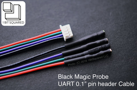 Black Magic 0.1in Pin Header Serial Cable