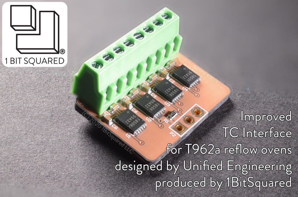 Improved Thermocouple Interface for T962a Reflow Ovens